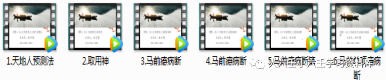 杜宇萧小六壬视频教程命运赋教学网课视频+资料